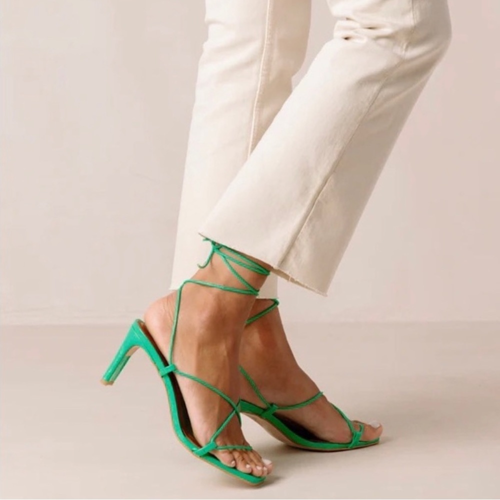 Alohas Neon Green Bellini Heels EU 39